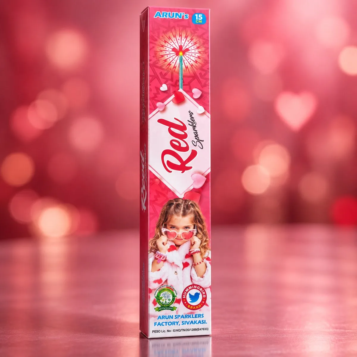 15 CM Red Sparklers (Double Pack)