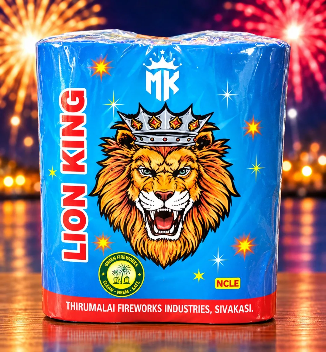 6” Deluxe Lion  Crackers