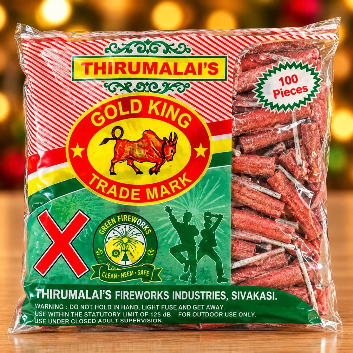 Red Bijili Crackers (100 Pcs)