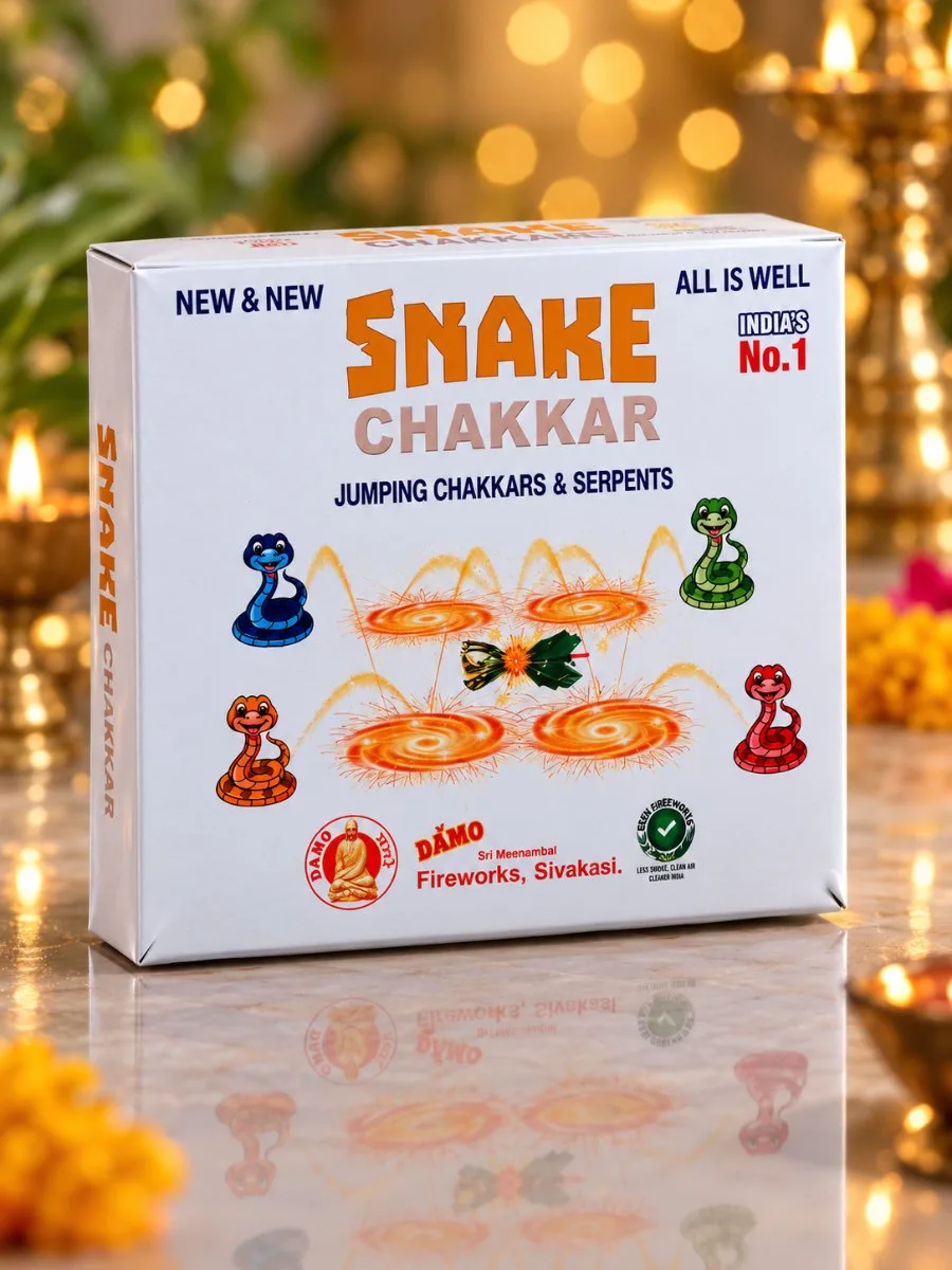 Snake Chakkar-2 Pce (Jumping 4 Chakkar / 4 snake rising)