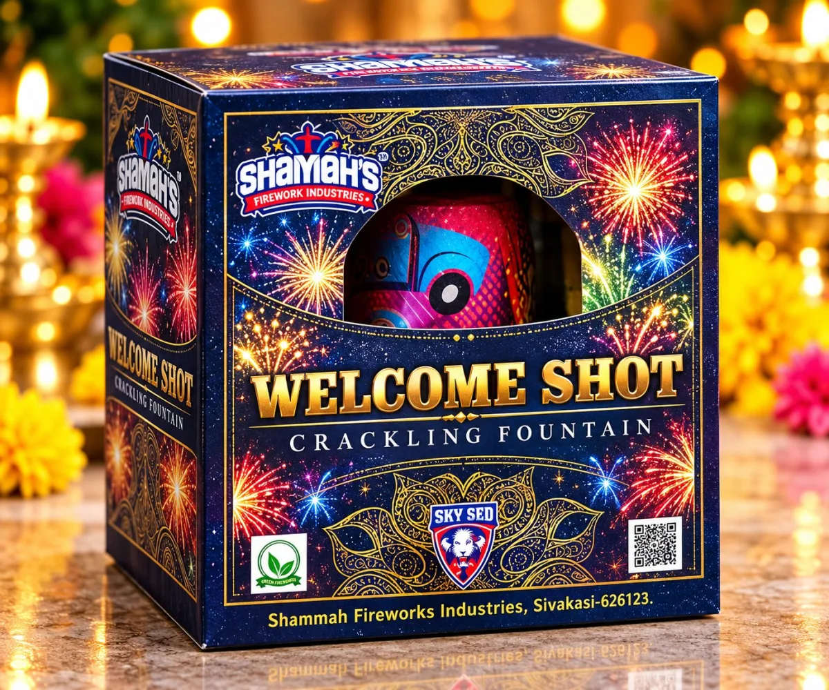 Welcome Shot-1 Pce (Mega Crackling Shower)