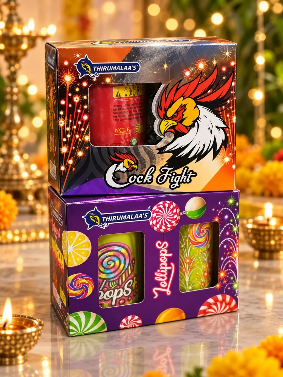Cock fight/lollipop - 2 pce