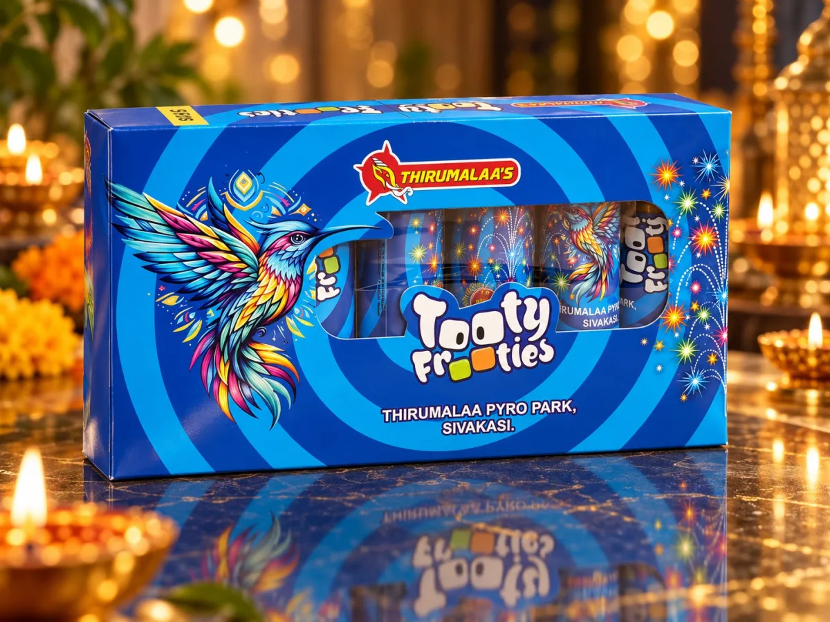 Tooty frooty - 5 pce